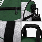 Custom New Zealand Maori Niho Taniwha Duffle Bag