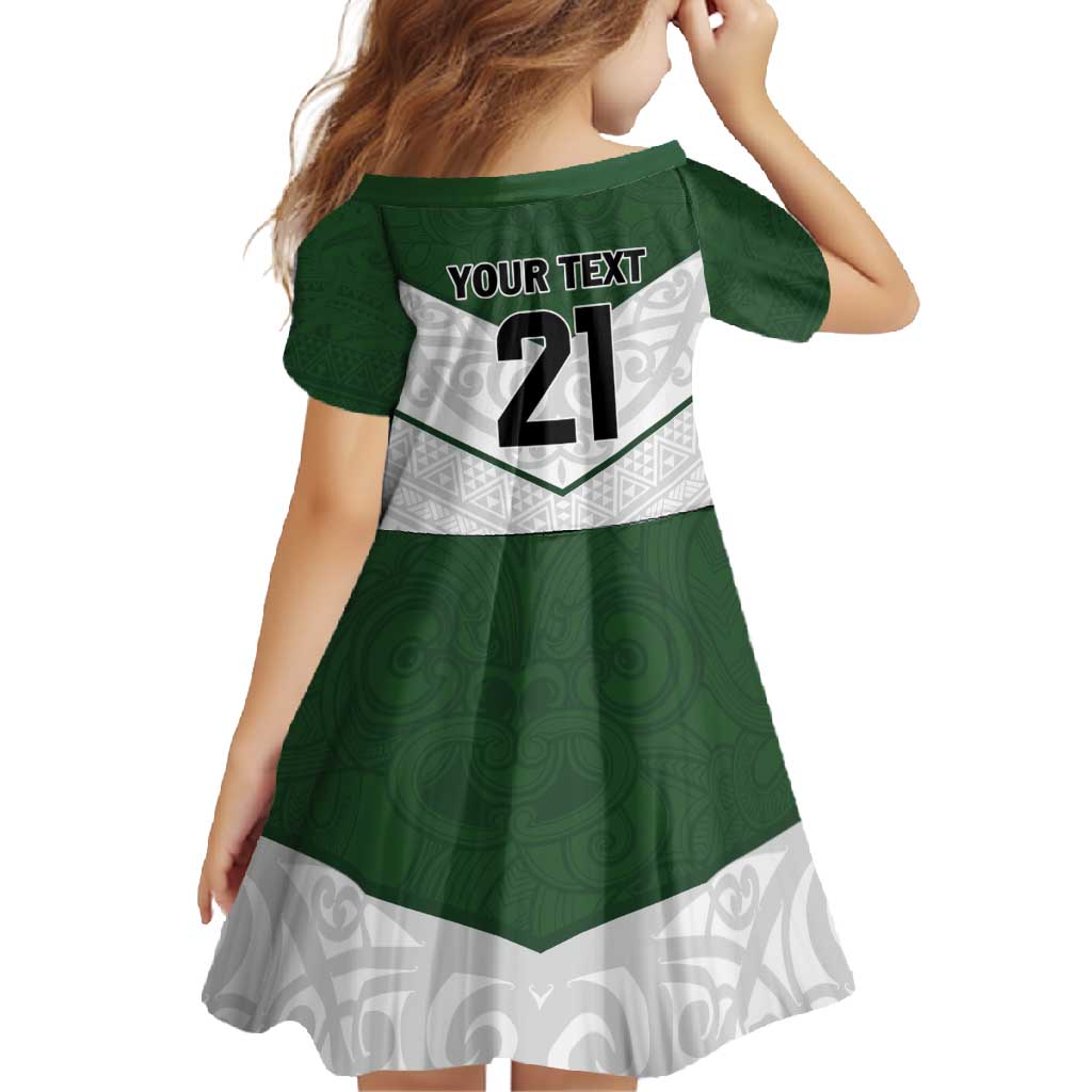 Custom New Zealand Maori Niho Taniwha Family Matching Mermaid Dress and Hawaiian Shirt