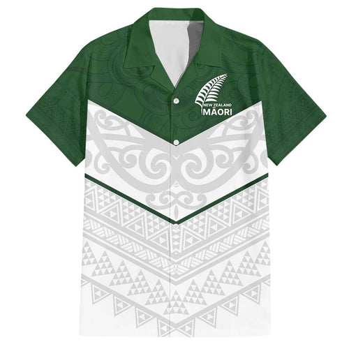 Custom New Zealand Maori Niho Taniwha Family Matching Short Sleeve Bodycon Dress and Hawaiian Shirt