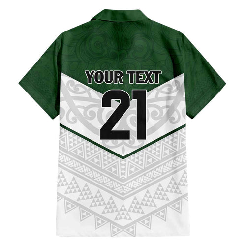 Custom New Zealand Maori Niho Taniwha Family Matching Short Sleeve Bodycon Dress and Hawaiian Shirt