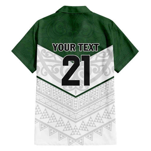 Custom New Zealand Maori Niho Taniwha Family Matching Tank Maxi Dress and Hawaiian Shirt