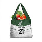 Custom New Zealand Maori Niho Taniwha Grocery Bag