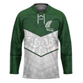 Custom New Zealand Maori Niho Taniwha Hockey Jersey - Aussie Hoodie