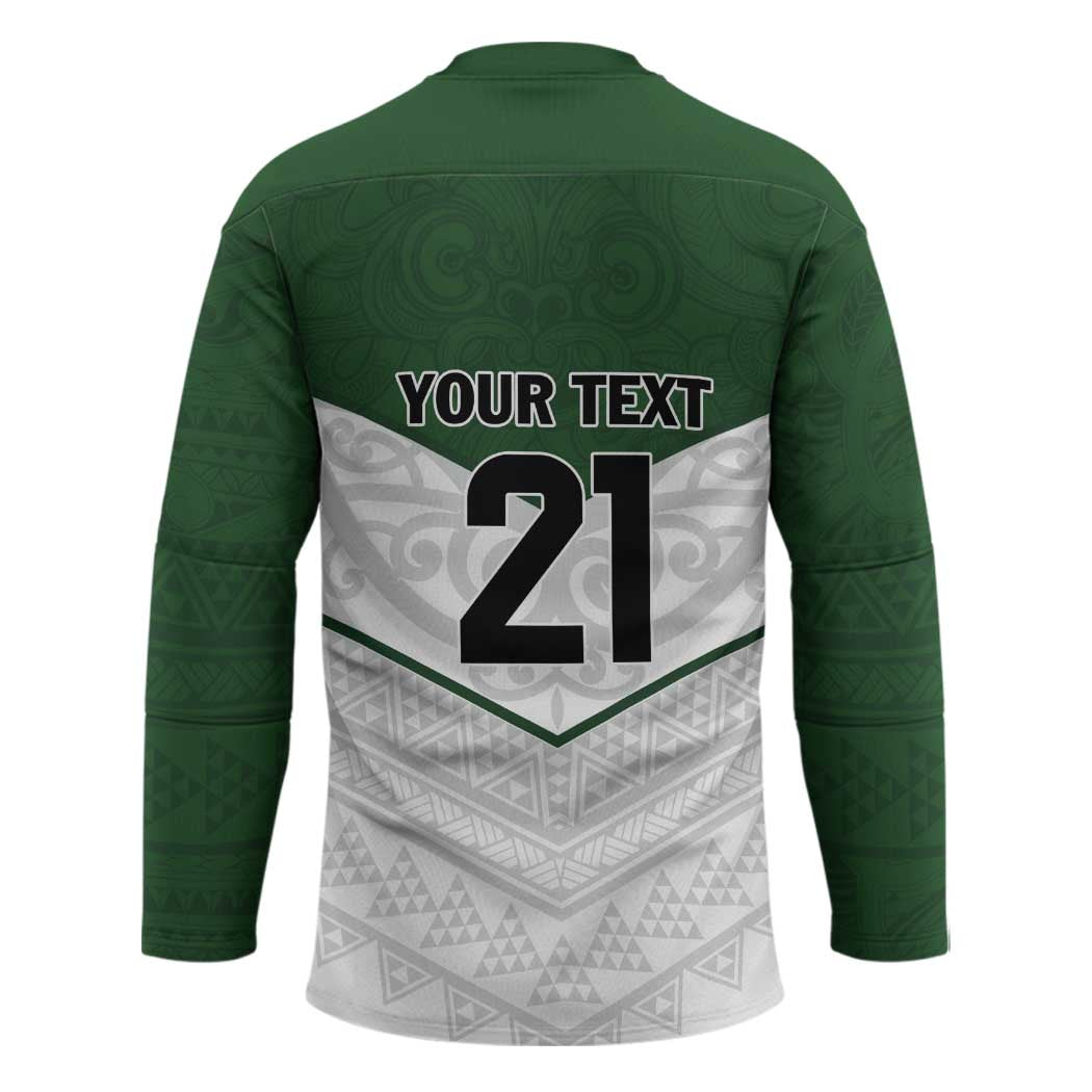 Custom New Zealand Maori Niho Taniwha Hockey Jersey - Aussie Hoodie