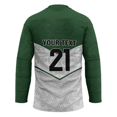 Custom New Zealand Maori Niho Taniwha Hockey Jersey - Aussie Hoodie