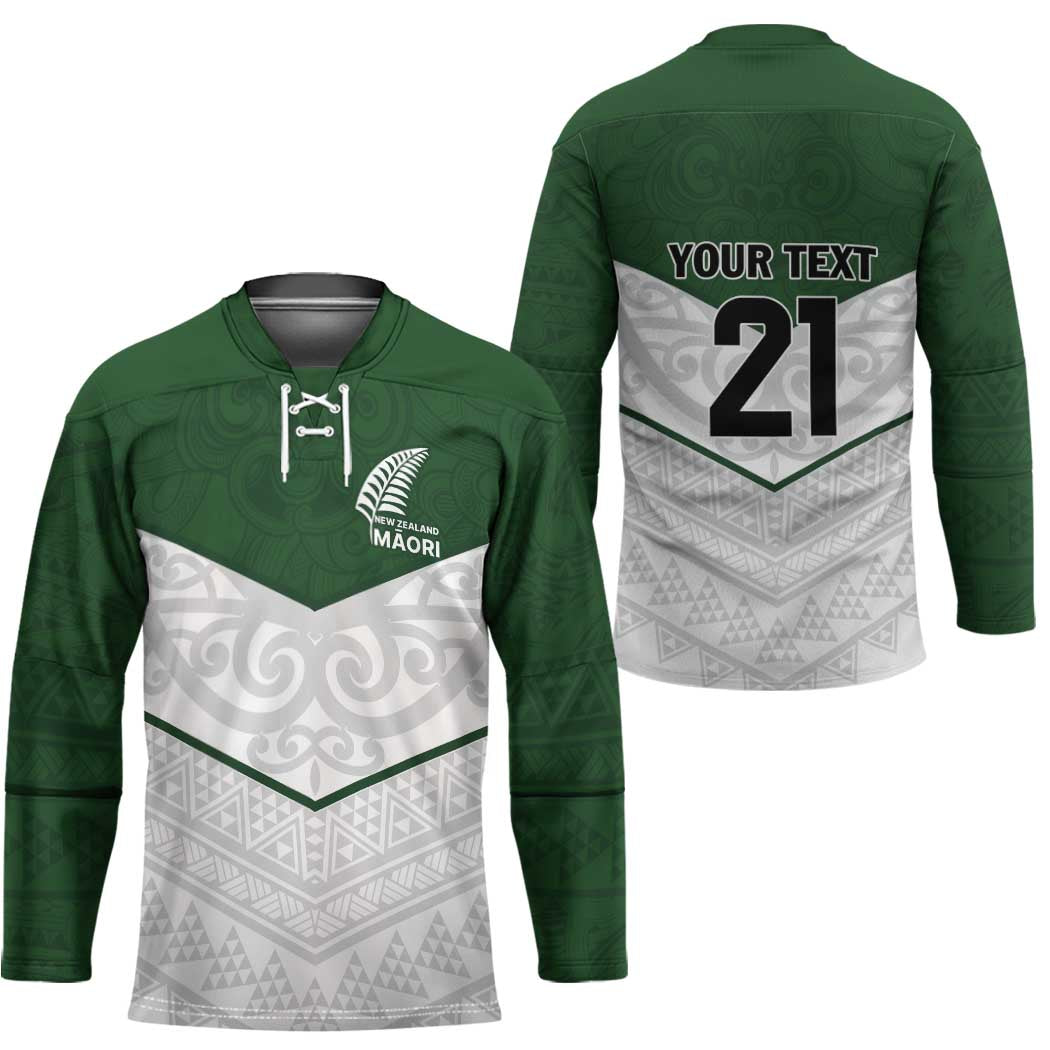 Custom New Zealand Maori Niho Taniwha Hockey Jersey - Aussie Hoodie