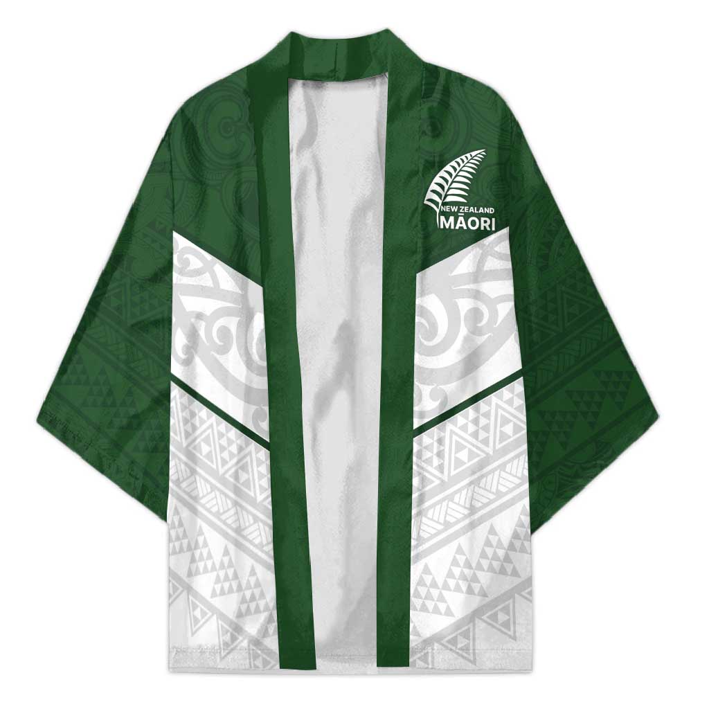 Custom New Zealand Maori Niho Taniwha Kimono - Aussie Hoodie