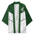 Custom New Zealand Maori Niho Taniwha Kimono - Aussie Hoodie