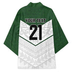 Custom New Zealand Maori Niho Taniwha Kimono - Aussie Hoodie