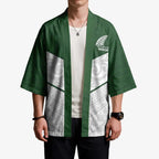 Custom New Zealand Maori Niho Taniwha Kimono - Aussie Hoodie