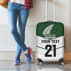 Custom New Zealand Maori Niho Taniwha Luggage Cover