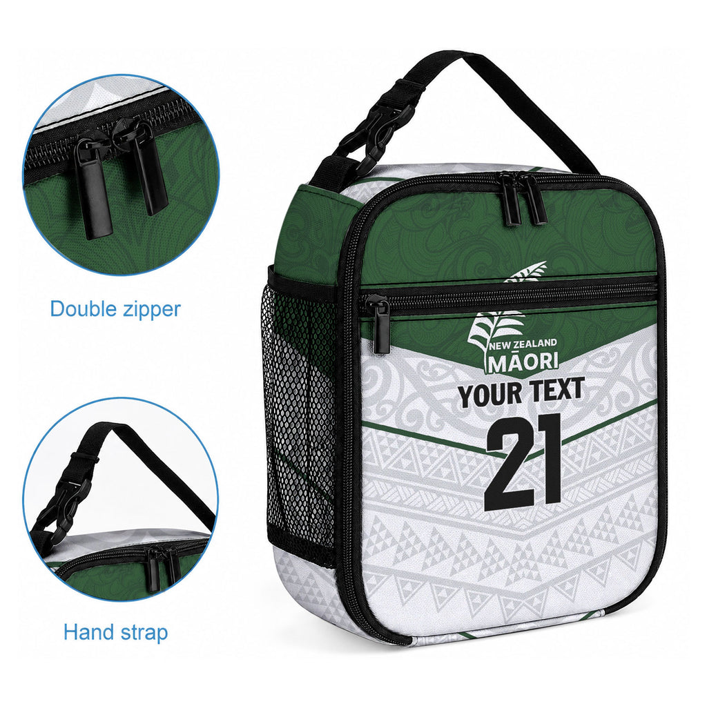 Custom New Zealand Maori Niho Taniwha Lunch Bag