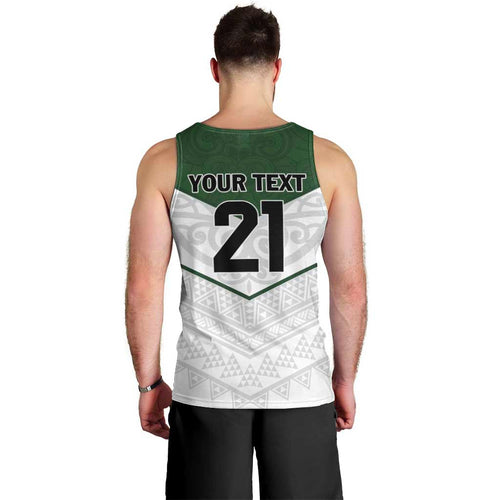 Custom New Zealand Maori Niho Taniwha Men Tank Top