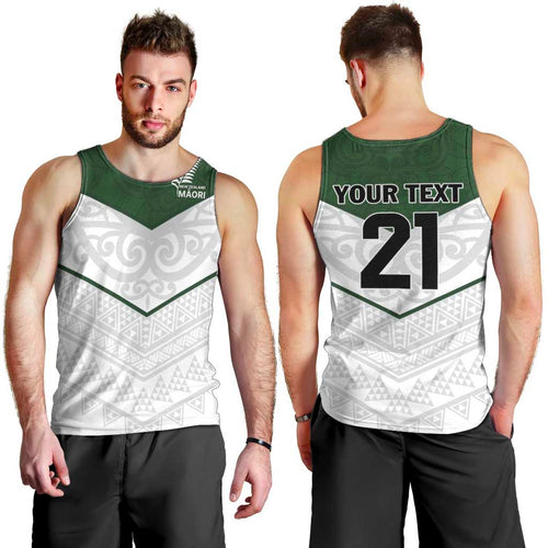 Custom New Zealand Maori Niho Taniwha Men Tank Top