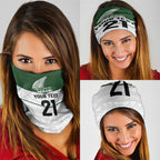 Custom New Zealand Maori Niho Taniwha Neck Gaiter - Aussie Hoodie