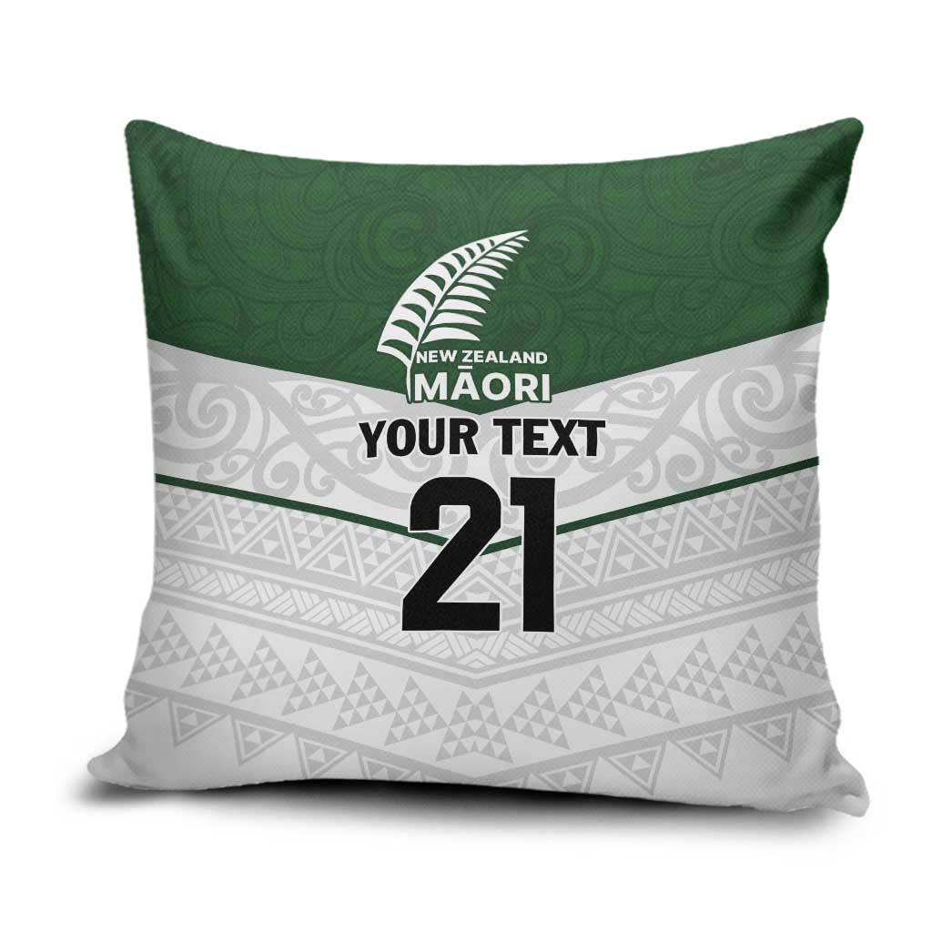 Custom New Zealand Maori Niho Taniwha Pillow Cover - Aussie Hoodie