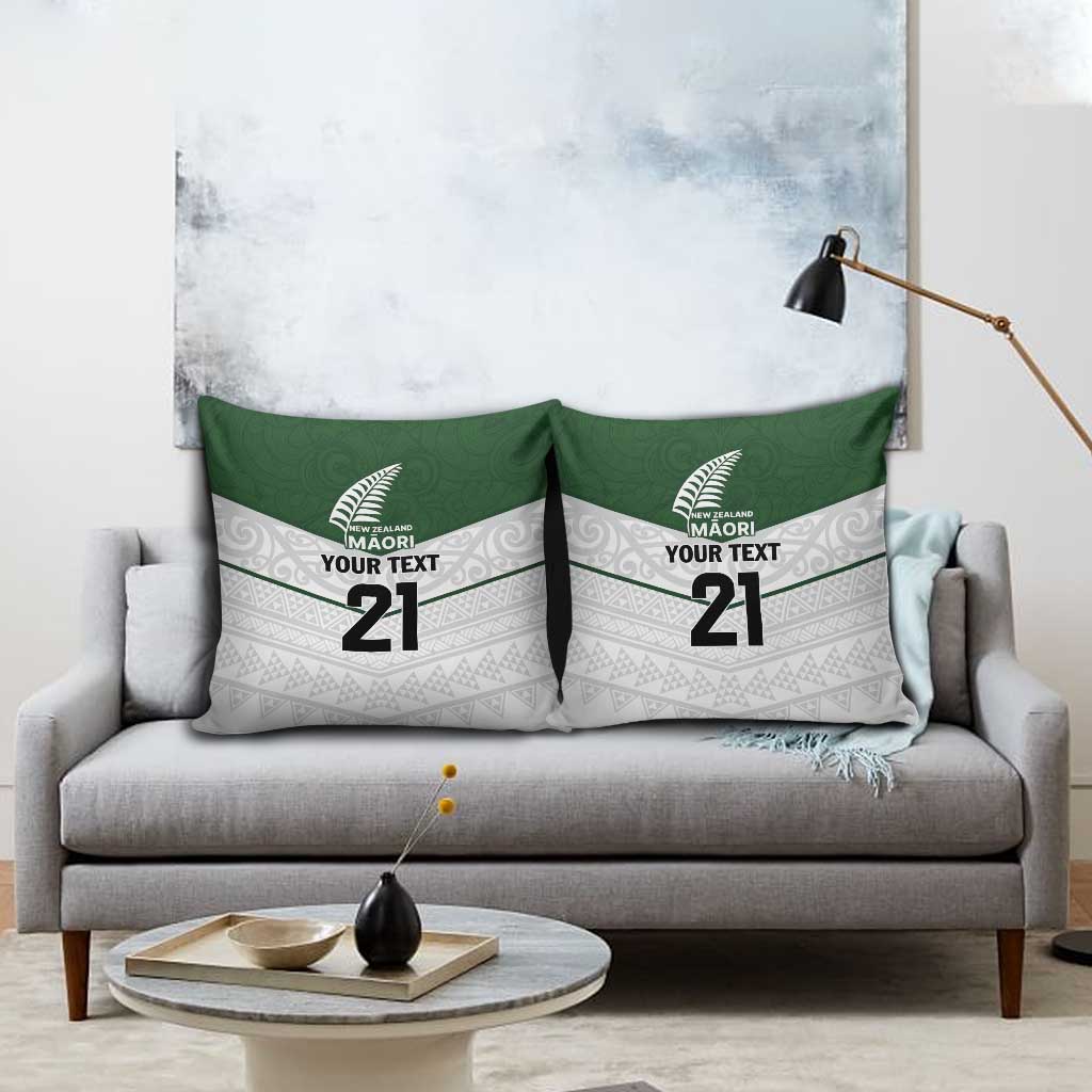 Custom New Zealand Maori Niho Taniwha Pillow Cover - Aussie Hoodie