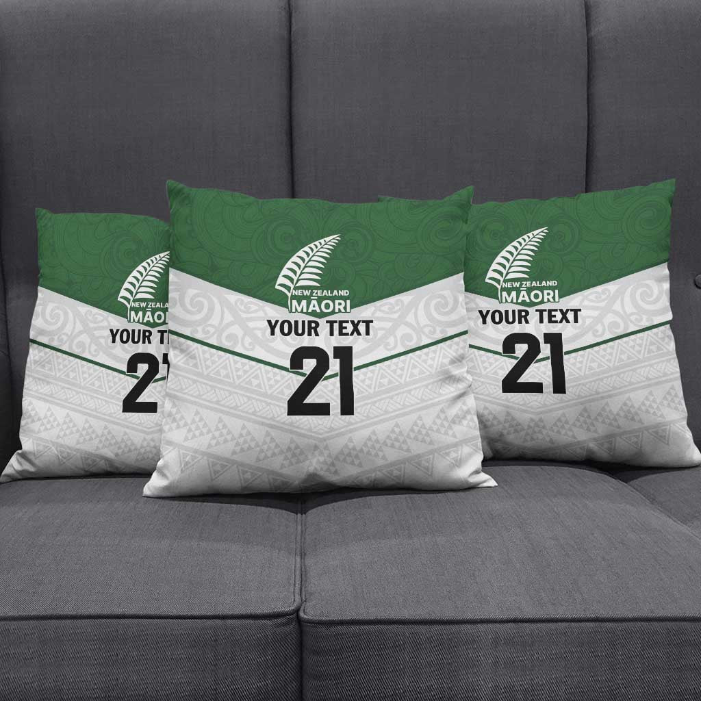 Custom New Zealand Maori Niho Taniwha Pillow Cover - Aussie Hoodie