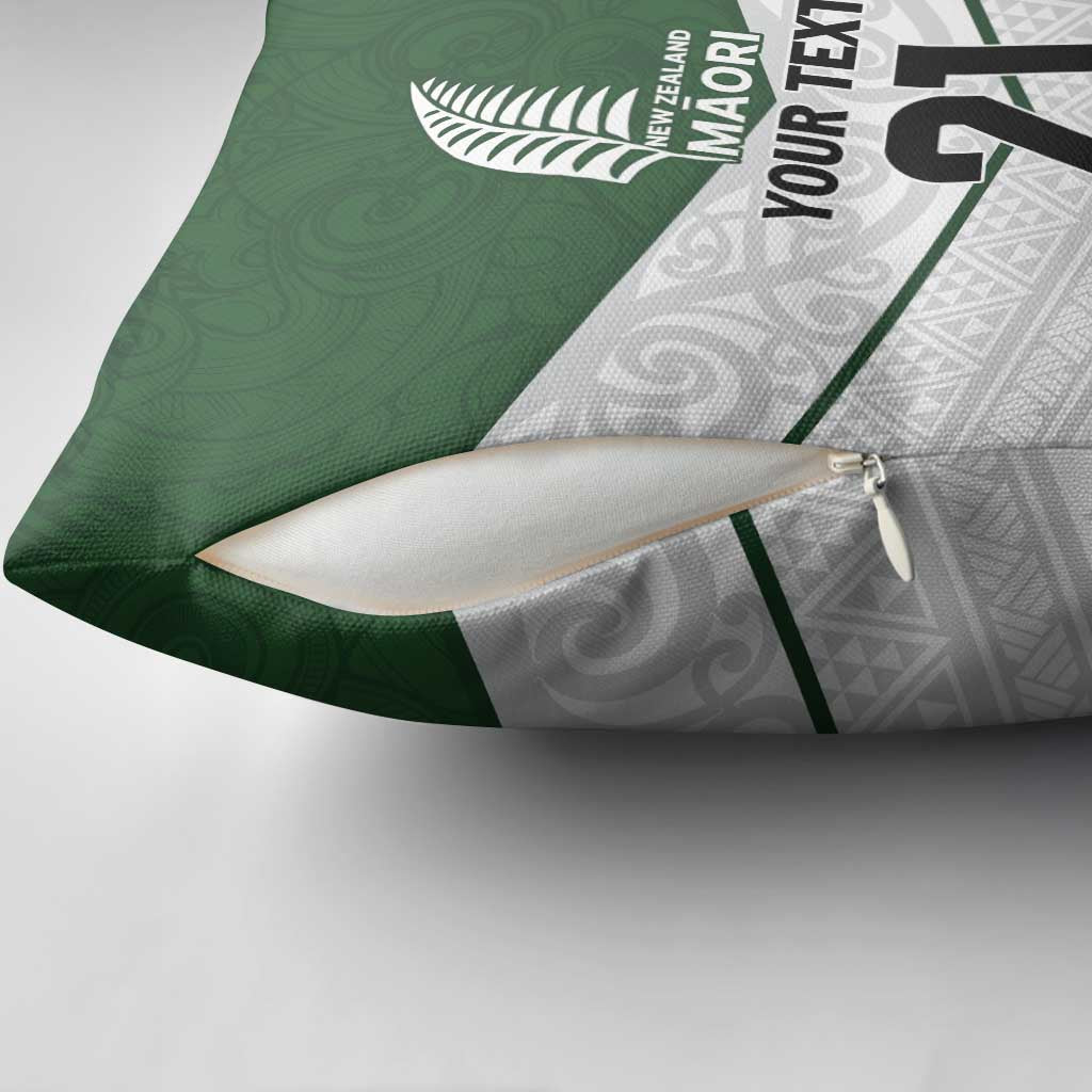 Custom New Zealand Maori Niho Taniwha Pillow Cover - Aussie Hoodie