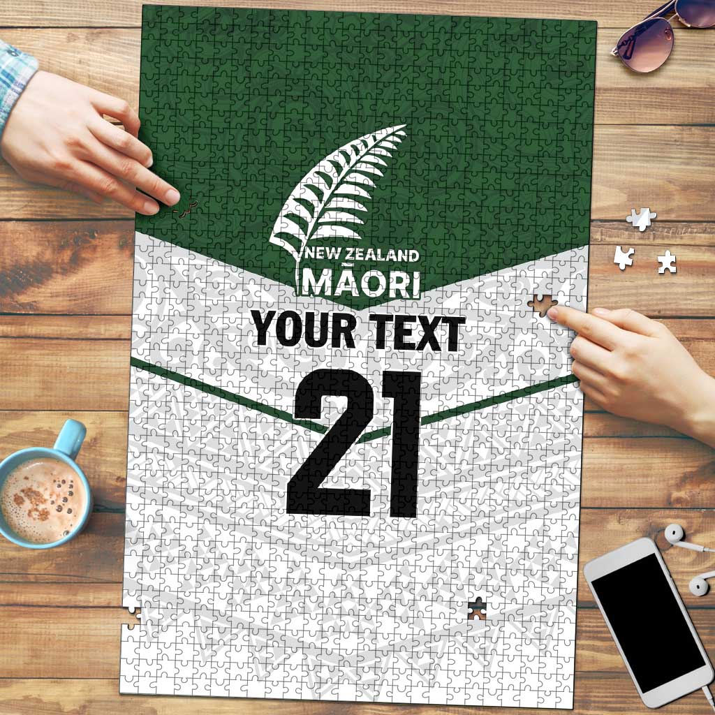 Custom New Zealand Maori Niho Taniwha Puzzle - Aussie Hoodie