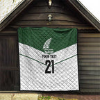 Custom New Zealand Maori Niho Taniwha Quilt