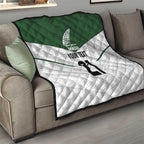 Custom New Zealand Maori Niho Taniwha Quilt