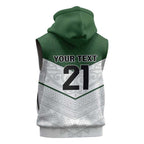 Custom New Zealand Maori Niho Taniwha Sleeveless Hoodie - Aussie Hoodie
