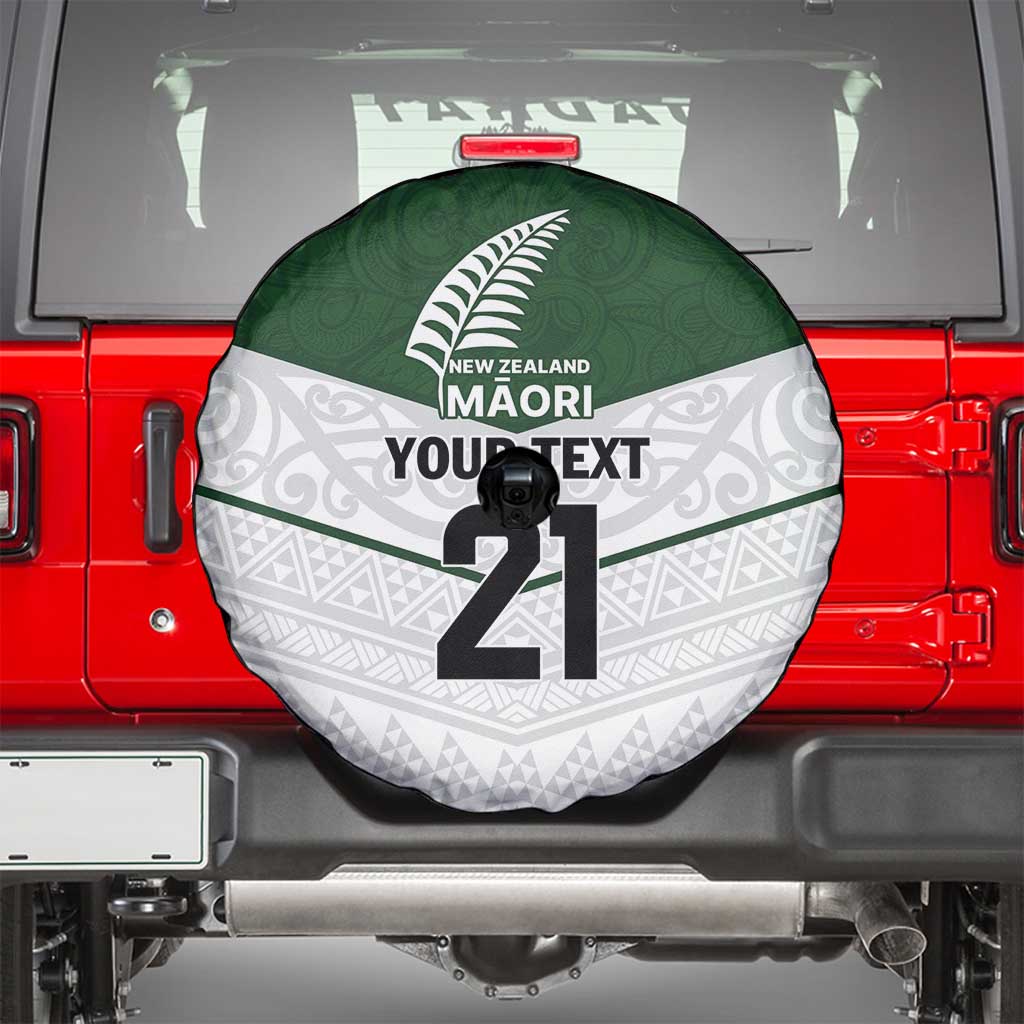 Custom New Zealand Maori Niho Taniwha Spare Tire Cover