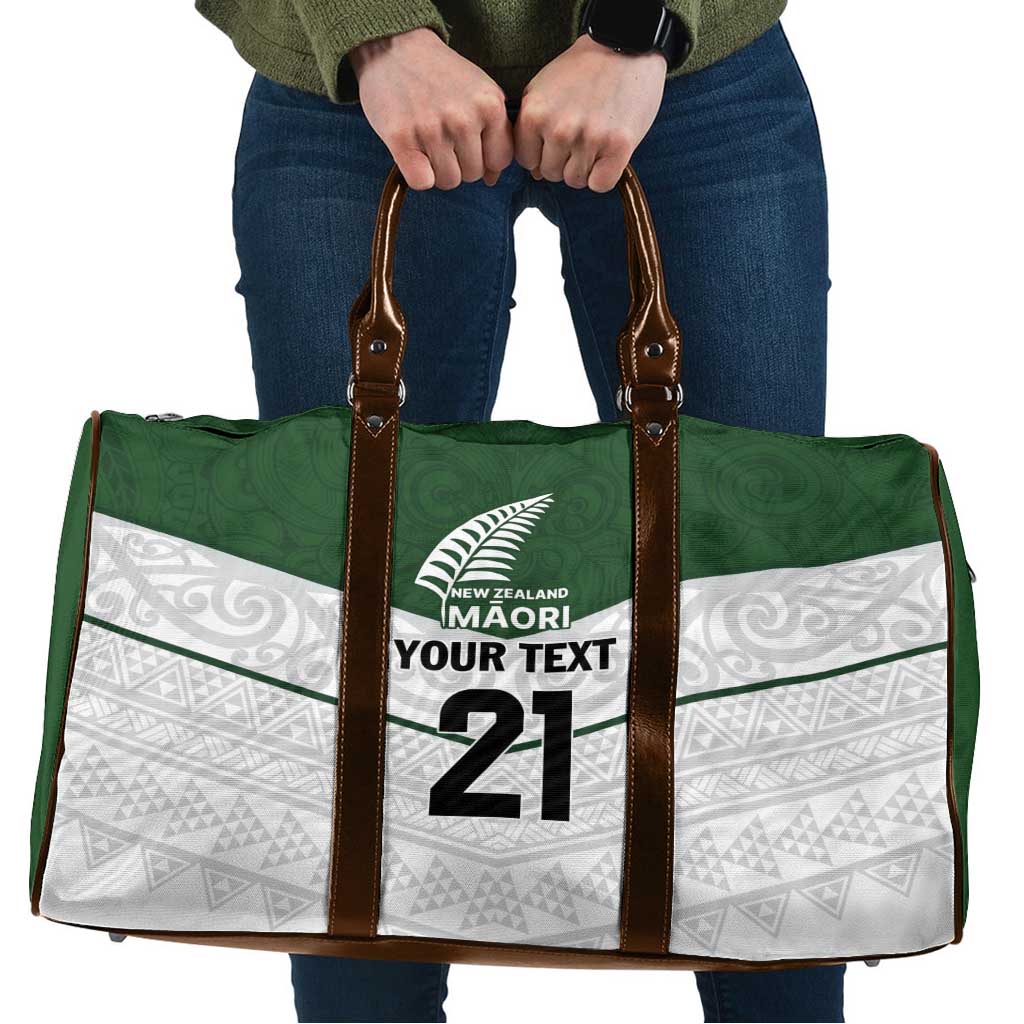 Custom New Zealand Maori Niho Taniwha Travel Bag - Aussie Hoodie