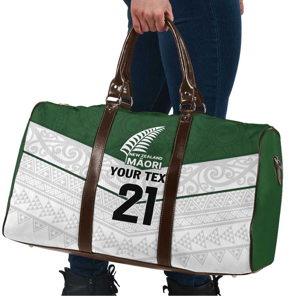 Custom New Zealand Maori Niho Taniwha Travel Bag - Aussie Hoodie