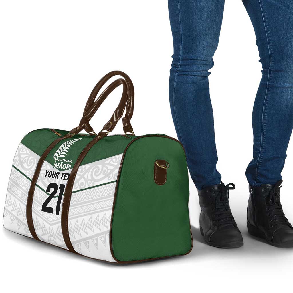 Custom New Zealand Maori Niho Taniwha Travel Bag - Aussie Hoodie