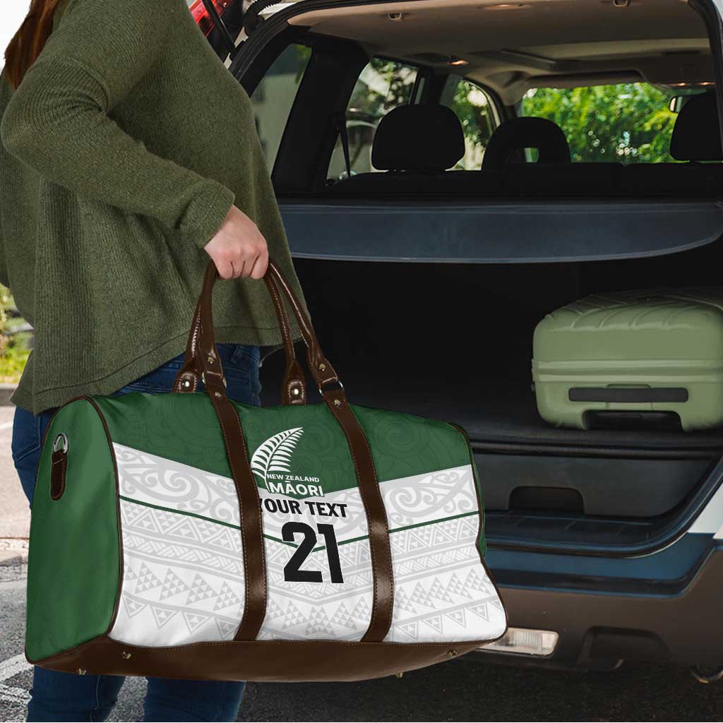 Custom New Zealand Maori Niho Taniwha Travel Bag - Aussie Hoodie