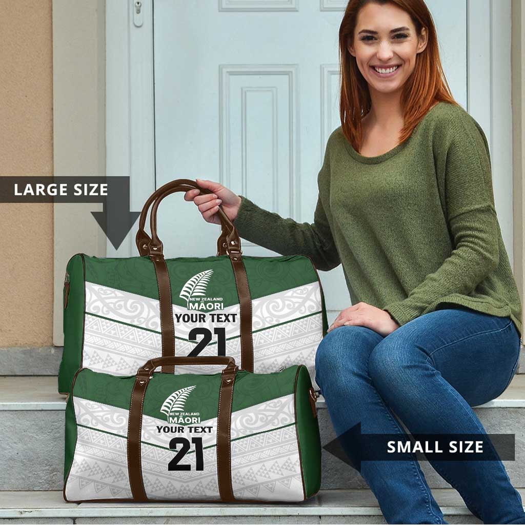 Custom New Zealand Maori Niho Taniwha Travel Bag - Aussie Hoodie