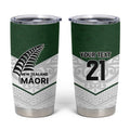 Custom New Zealand Maori Niho Taniwha Tumbler Cup