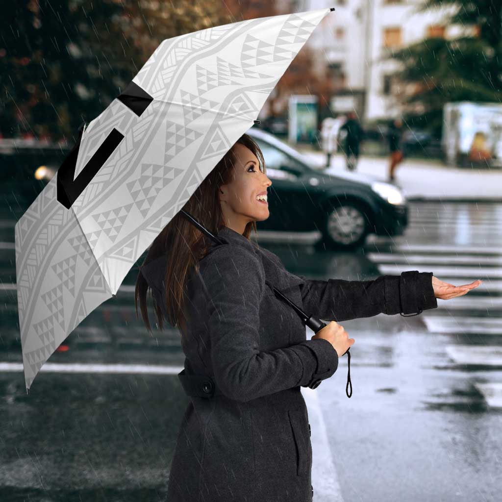 Custom New Zealand Maori Niho Taniwha Umbrella - Aussie Hoodie
