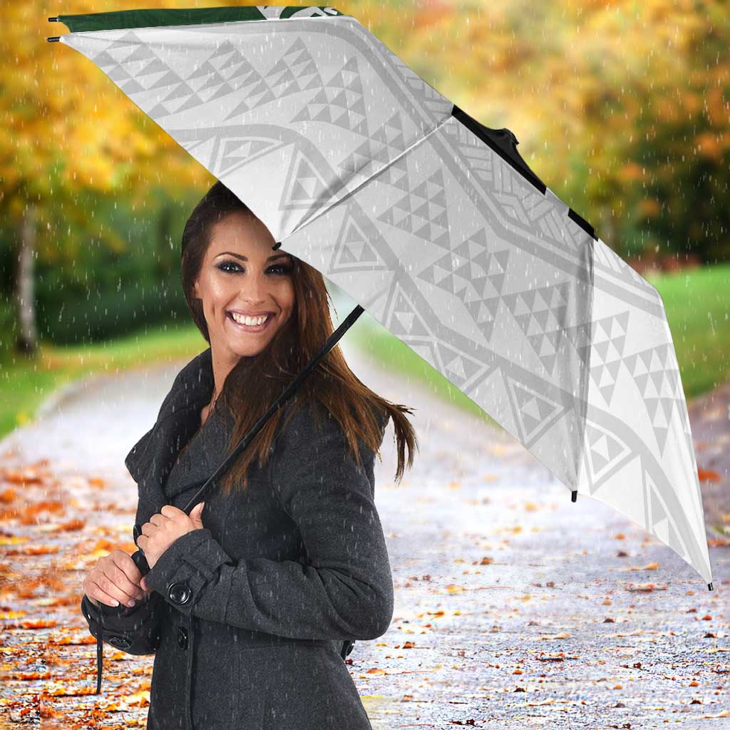 Custom New Zealand Maori Niho Taniwha Umbrella - Aussie Hoodie