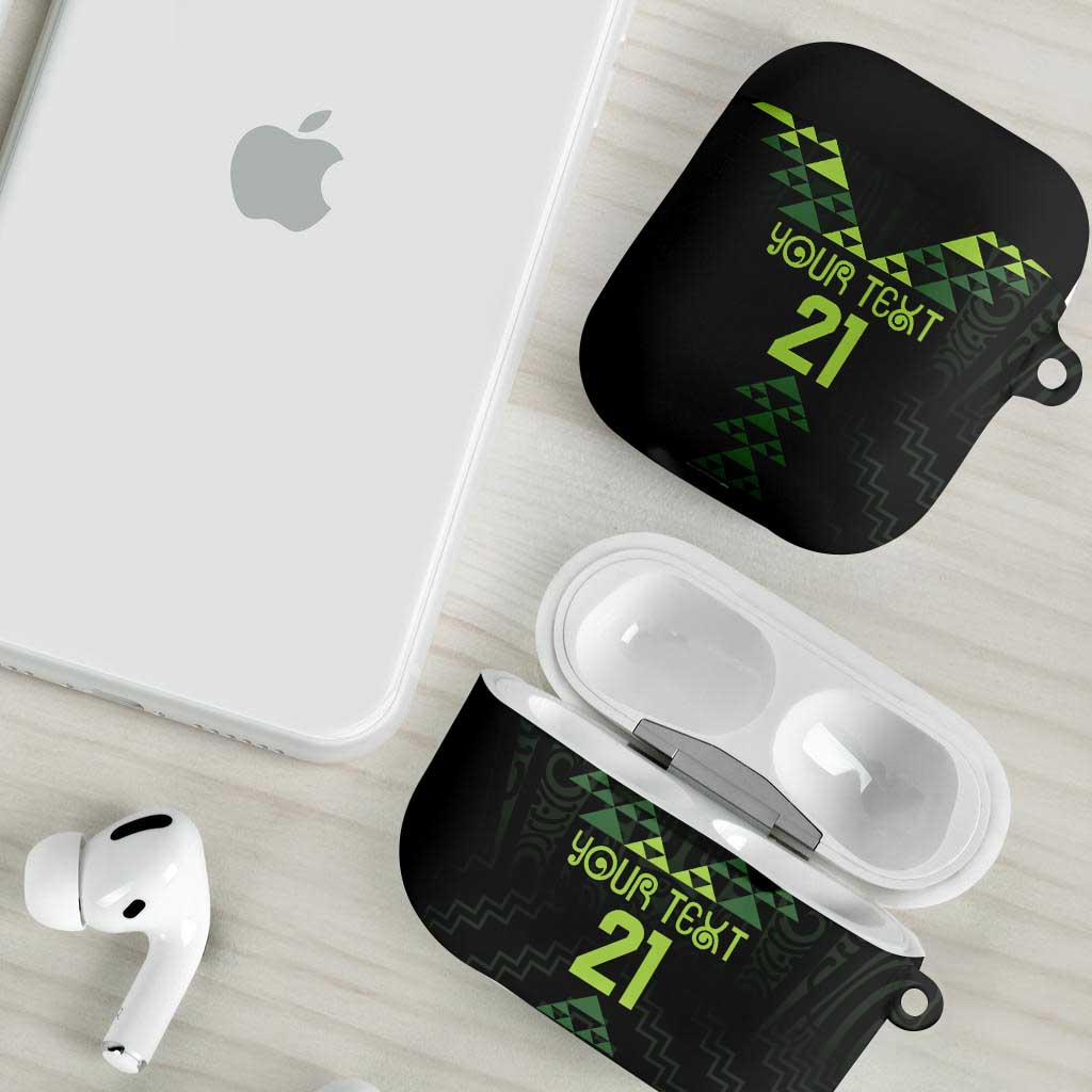 Custom New Zealand Maori Koru Koiri Motif AirPods Case - Aussie Hoodie