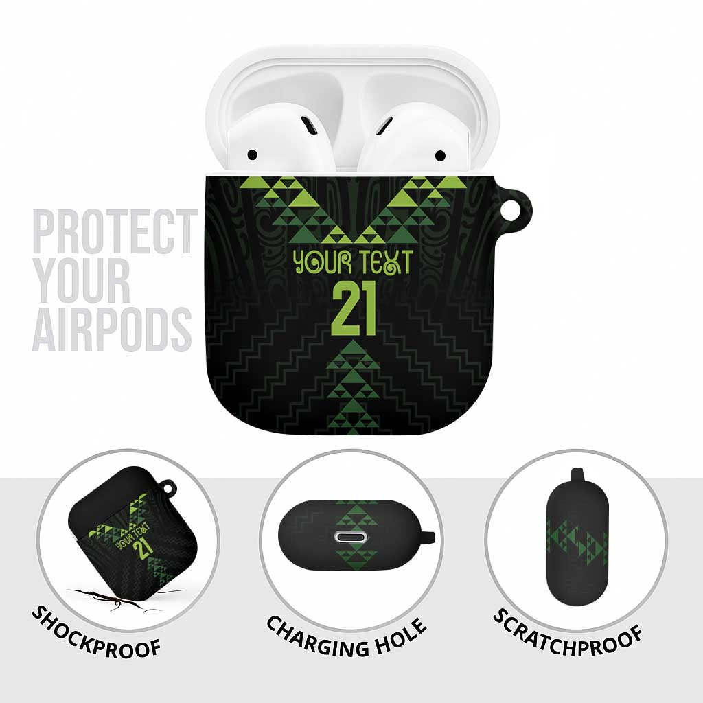 Custom New Zealand Maori Koru Koiri Motif AirPods Case - Aussie Hoodie