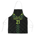 Custom New Zealand Maori Koru Koiri Motif Apron - Aussie Hoodie