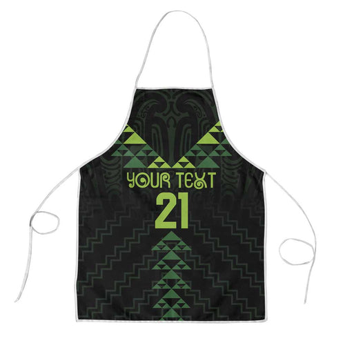 Custom New Zealand Maori Koru Koiri Motif Apron - Aussie Hoodie