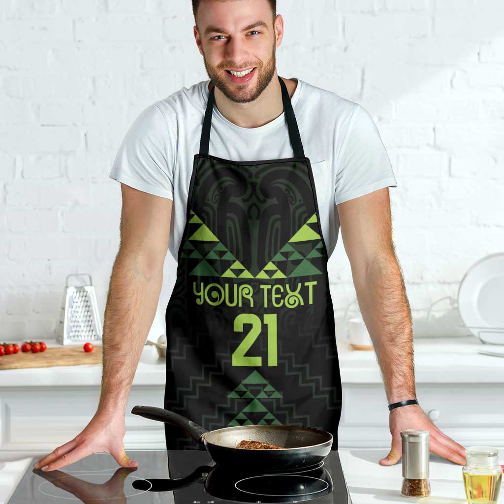 Custom New Zealand Maori Koru Koiri Motif Apron - Aussie Hoodie