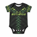 Custom New Zealand Maori Koru Koiri Motif Baby Onesie