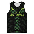 Custom New Zealand Maori Koru Koiri Motif Basketball Jersey - Aussie Hoodie