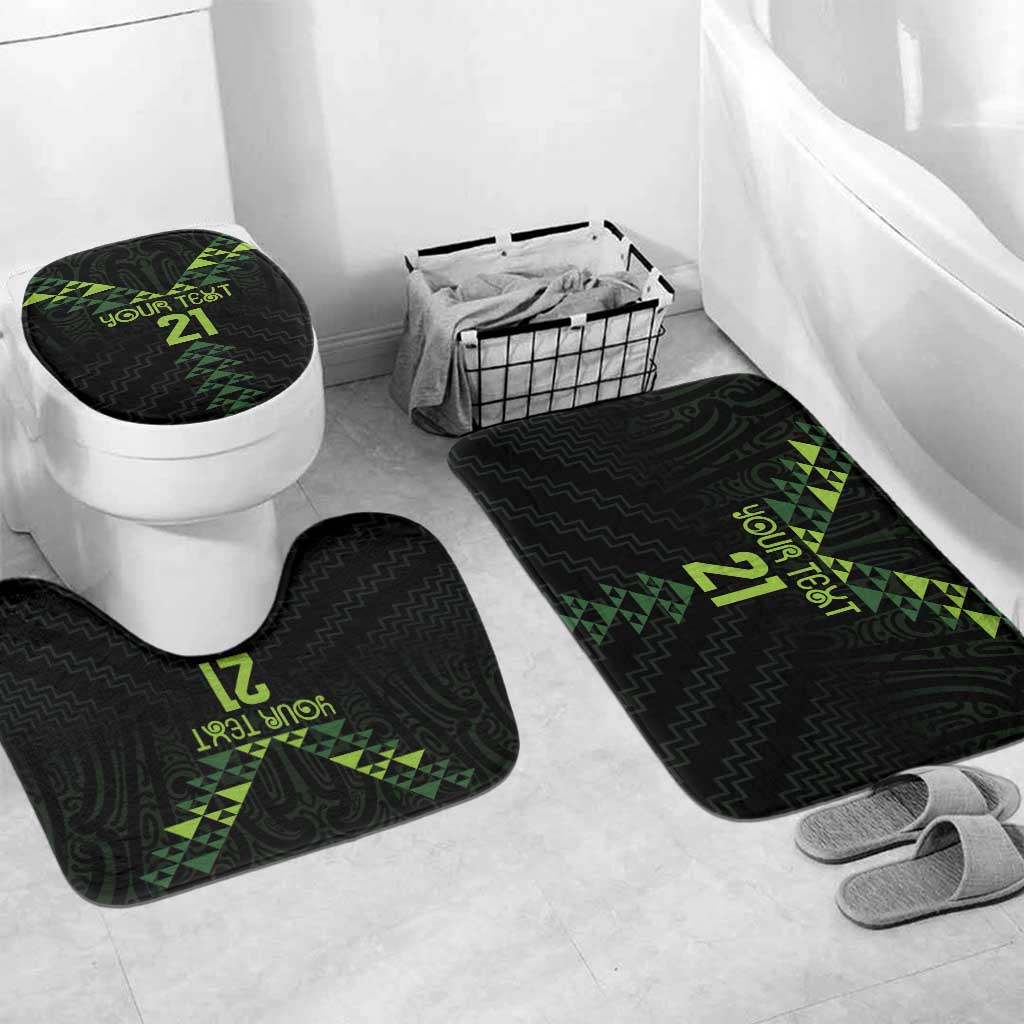 Custom New Zealand Maori Koru Koiri Motif Bathroom Set - Aussie Hoodie
