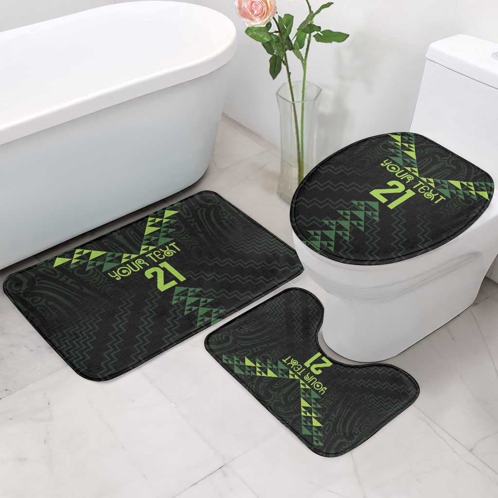 Custom New Zealand Maori Koru Koiri Motif Bathroom Set - Aussie Hoodie