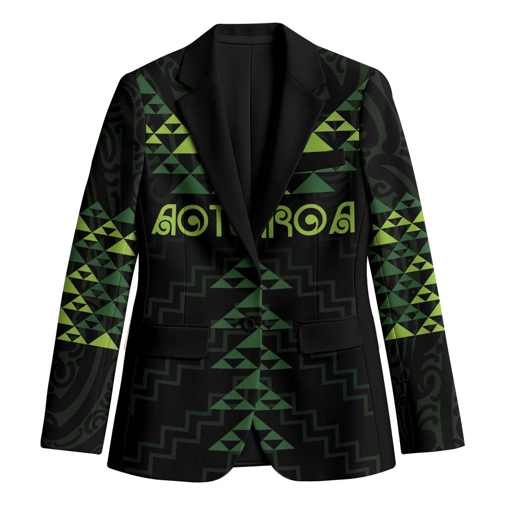 Custom New Zealand Maori Koru Koiri Motif Blazer - Aussie Hoodie