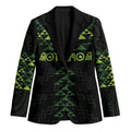 Custom New Zealand Maori Koru Koiri Motif Blazer - Aussie Hoodie