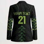 Custom New Zealand Maori Koru Koiri Motif Blazer - Aussie Hoodie