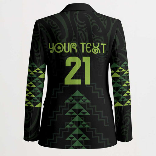 Custom New Zealand Maori Koru Koiri Motif Blazer - Aussie Hoodie