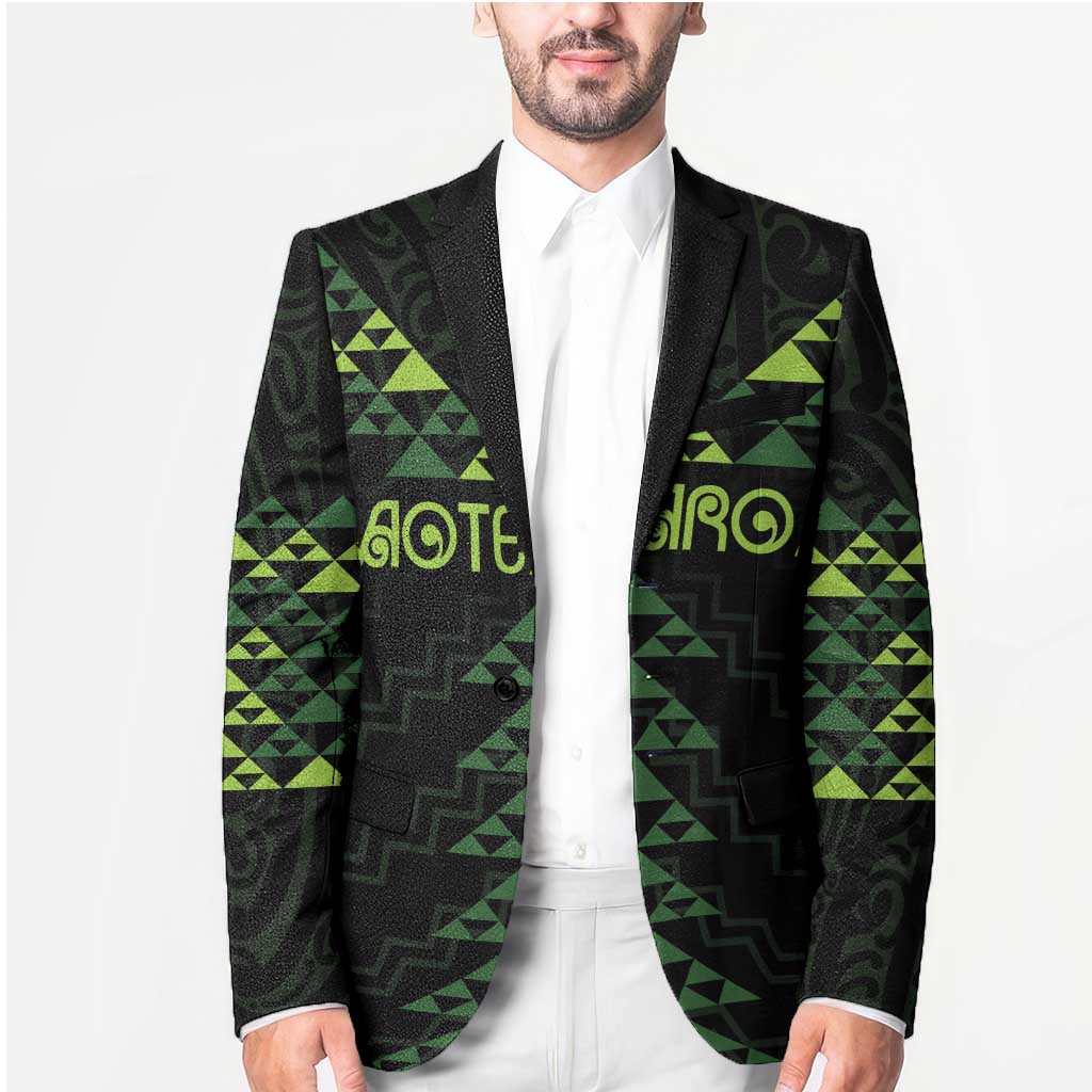 Custom New Zealand Maori Koru Koiri Motif Blazer - Aussie Hoodie